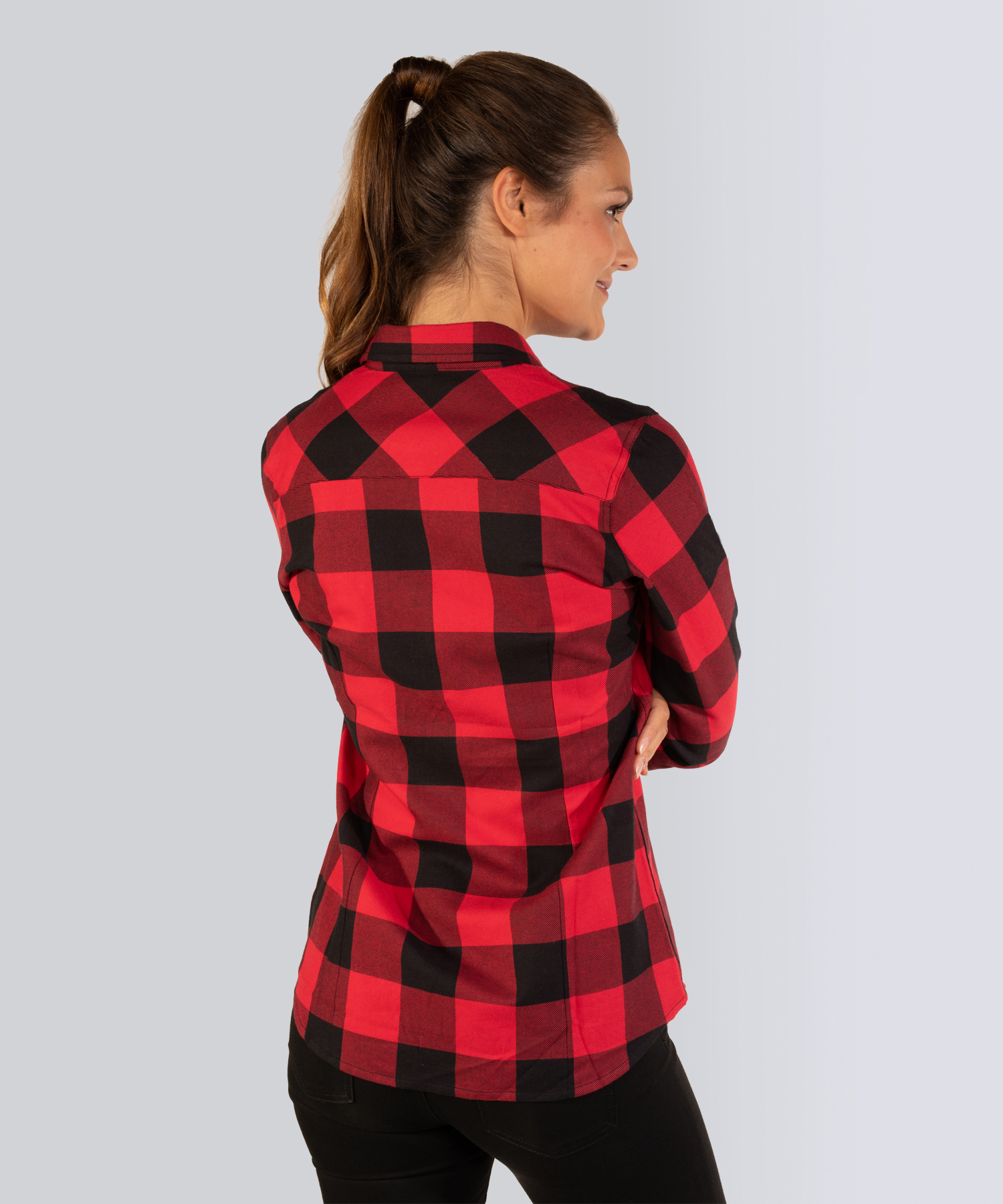 Ruit blouse dames 2.0